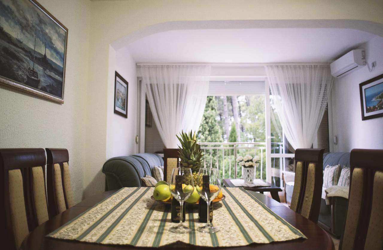 Porodicni Appartement Sveti Stefan Buitenkant foto
