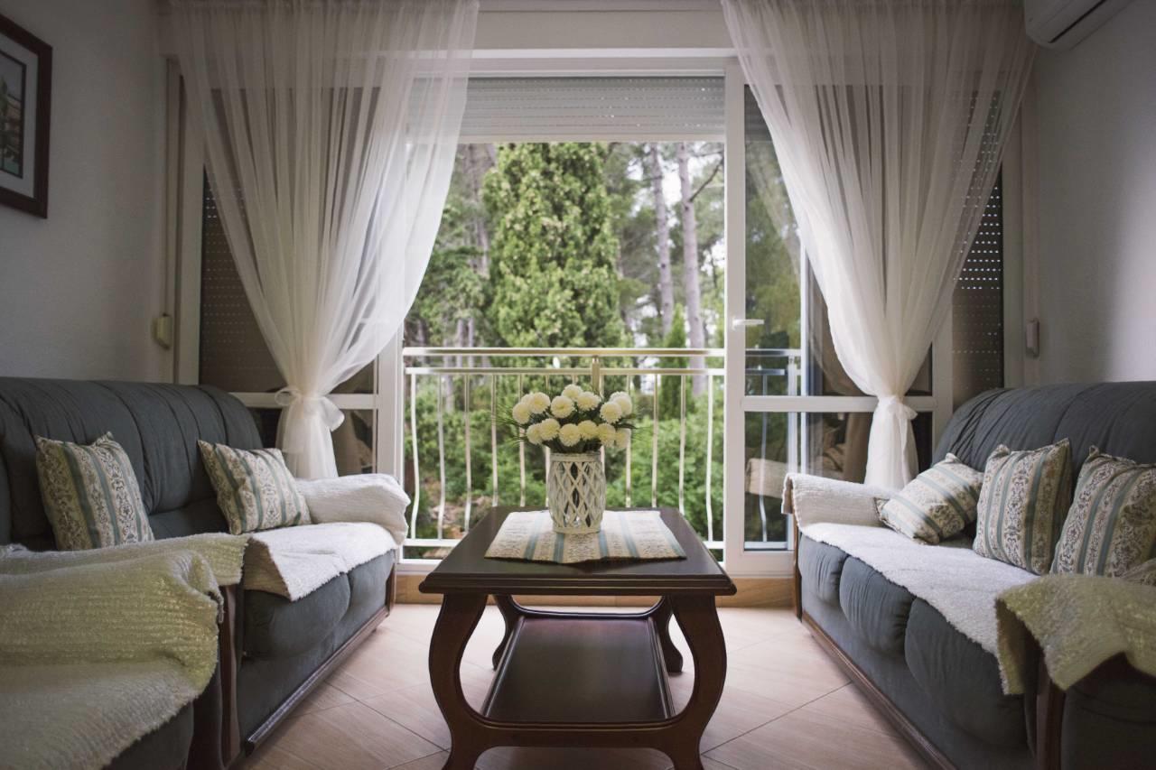 Porodicni Appartement Sveti Stefan Buitenkant foto